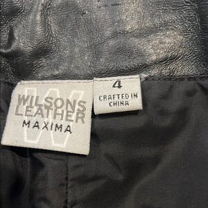 Wilsons Leather Maxima Black Jacket